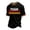 Black, variant on Soccer Cup 2026 Jersey for Men, Crew Neck Short Sleeve Team Deutschland Tee with Flag Trim & Stripes - Lightweight Breathable Mesh Fan Top for Match Day Army Green L