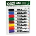 thumbnail image 2 of Dixon Dry Erase Markers Wedge Tip, 8 Color Set, 2 of 3