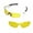 Yellow - Non Polarized, variant on Walleva Transition/Photochromic Polarized Replacement Lenses for Oakley Radar Edge Sunglasses