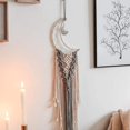 thumbnail image 2 of RV Tapiz colgante de pared de macramé de estilo bohemio, decoración de pared de algodón tejido a mano, decoración del hogar, regalo de muebles para dormitorio Rojo Verde, 2 of 5