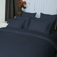 thumbnail image 2 of Just Linen 400 TC 100% Egyptian Cotton Sateen, Solid Colours, King Sheet Set with Deep Pocketed Fitted Sheet, 2 of 4