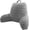 Dark Grey, variant on XIMEI Reading Pillow for Sitting in Bed, Back Rest Pillow for Adult, Back Support Chair Pillow for Couch & Bed, Dark Grey