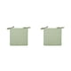 thumbnail image 4 of Cojín de Asiento Yuarrent Estilo Simple Transpirable Resistente Cuadrado Verde 45x45cm 2Conjunto, 4 of 6