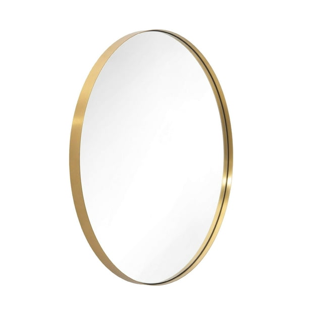 Bathroom 24x36 Large Gold Oval Mirror, Oval Gold Mirror For Bathroom