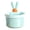Light Blue, variant on Sktrjpolfis Bunny Carrot Handle Sink, Plastic Sink Strainer Filter Basket, Portable Food Scrap Catcher, Multifunctional Fruit Veggie Colander for Kitchen Sink Countertop