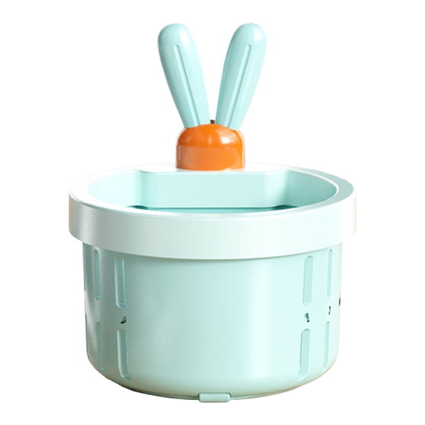 Filtro para fregadero de cocina con asa sin desorden, filtro de obstrucciones, recolector multiusos de residuos de alimentos, material duradero de grado alimenticio, blanco