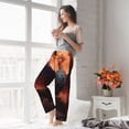 thumbnail image 5 of Kdxio Women's Comfy Stretch Sunset Blossoms Phoenix Perch Print Drawstring Pajama Pants-Medium, 5 of 5