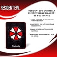 thumbnail image 7 of Resident Evil Umbrella Fleece Throw Blanket | 45 x 60 Inches, 7 of 7