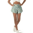 thumbnail image 3 of Honeeladyy Sales Online Women Shorts for Women Drawstring Shorts Casual Summer Flowy High Waisted Spors Shorts Quick Dry Cute Printed Beach Short Pants, 3 of 6