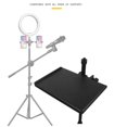 thumbnail image 3 of facefd Sound Card Tray Accessory Plastic Shelf Microphone Stand for Snacks Guitar L, 3 of 5