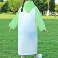 thumbnail image 4 of Kabnic Raincoats for Kids - Reusable Waterproof Rain Ponchos with Hood & Sleeves, Boys & Girls Lightweight Outerwear for Outdoor Play, 4 of 4