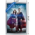 thumbnail image 3 of DC Comics TV - Supergirl - Cousins Wall Poster, 14.725" x 22.375", Framed, 3 of 5