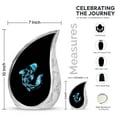 thumbnail image 2 of SUBSH Fish Cremation Urn For Adults - Keepsake Cremation Urns For Human Ashes - Urn For Son - Combo 1 Large & 1 Small - Decorative Urns For Human Ashes - Cremation Urns For Burial - Funeral Urn, 2 of 2