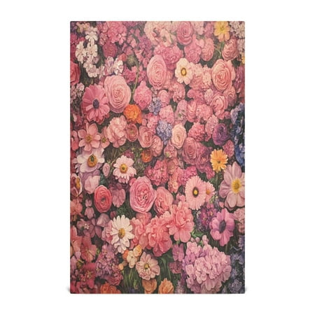 

Kitchen Towel 28x18 Inches x4，Plate Towel Decorative Towel Napkin Tea Towel Tea Towels For Kitchen Dish Cloths & Dish Towels Beautiful Sea Of Flowers