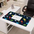 thumbnail image 3 of Long Mouse Pads for Desk,Colorful Dinosaurs Clouds Pattern Desk Mats on Top Of Desks, Desk Mouse Pad Extra Large with 3mm Non-Slip Base and Stitched Edge for Gaming,Office,Work,Home 31.5"x15.7", 3 of 6