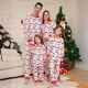 thumbnail image 1 of Pijama navideño para padre e hijo con estampado de cervatillo y flores de Estados Unidos, ropa de hogar, conjunto de manga larga para madre e hija, 1 of 5