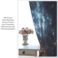 thumbnail image 5 of Nebula Galaxy Curtains Outer Space Planet Night Starry Sky Universe Fantasy Curtain with Rod Pocket for Bedroom Apartment Home Decor Drapes Window Treatments 2 Panels Set 84x84in, 5 of 6