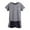 Grey, variant on Summer Big Boy Clothes Set Kids Boys Summer Clothes 2 Piece Short Sleeve T-Shirt Casual Shorts Set Teen Boys Summer Outfits Set 4-5 Years,Grey