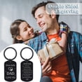 thumbnail image 2 of Father's Day Gifts for Dad from Daughter Son, Dad Birthday Gift Drive Safe Keychain for Him Father Papa Gifts Dad Gift from Daughter Son Father's Day Gift for Husband from Wife, 2 of 7