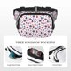 thumbnail image 5 of Fotbe Happy Columbus Day Cangurera Cuadrada con Estampado de Doble Capa, Bolsa de Cintura Ajustable Mini para Hombres y Mujeres, 5 of 9