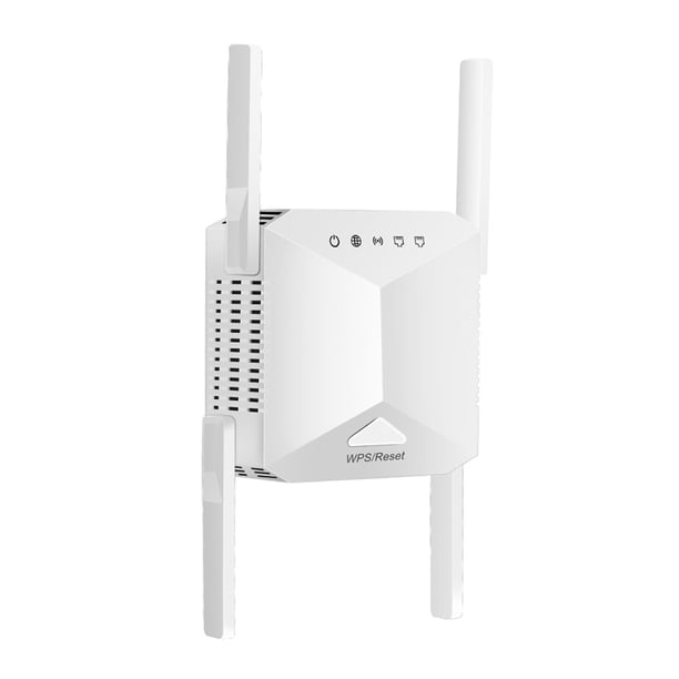 Repetidor WiFi antenas externas amplificador de señal para el hogar (enchufe blanco de 1200M EE. UU.) Ehuebsd Para estrenar