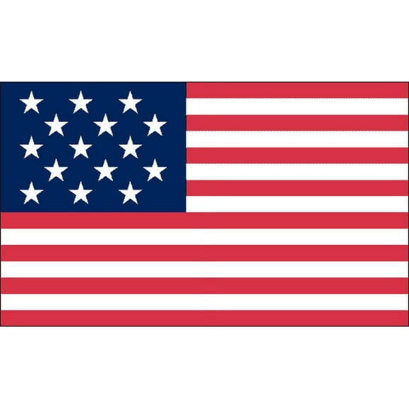 15-Star Spangled Banner 3ft x 5ft Super Knit Polyester Flag