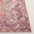 thumbnail image 4 of SAFAVIEH Vintage Serapi Nita Medallion Machine Washable Runner Rug, Red/Blue, 2' x 6', 4 of 11