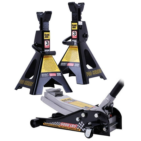 Torin 3 Ton Bundle with 2 Stands and Low Pro Jack