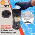 thumbnail image 4 of New Automatic Chlorinator for Swimming Pools In-Line 9 Lbs with Union Fittings, 4 of 7
