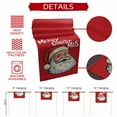 thumbnail image 6 of Merry Christmas Words on Red Table Runner 13x72in Non-Slip Cotton Linen Table Runners, Santa Claus Dresser Scarves TableRunner for Dinner Kitchen Dining Wedding Party, 6 of 9