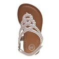 thumbnail image 5 of Wonder Nation Criss-Cross Braided Sandal (Infant Girls), 5 of 6