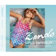 thumbnail image 3 of Zando Toddler Girls Swimsuit Mermaid Toddler Bathing Suit for Little Girl Quick Dry Girls' Swimwear UPF 50+ A Colorful Mermaids 6-7 Years, 3 of 6