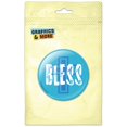 thumbnail image 1 of Bless Religious Christian Inspirational Refrigerator Button Magnet, 1 of 2