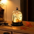 thumbnail image 5 of Halloween Pumpkin Light Decorations LED Candle Lamp Night Light Ornaments Party Home Tabletop Centerpiece Battery Operated Jack O Lantern Glow-in-the-Dark, 5 of 6