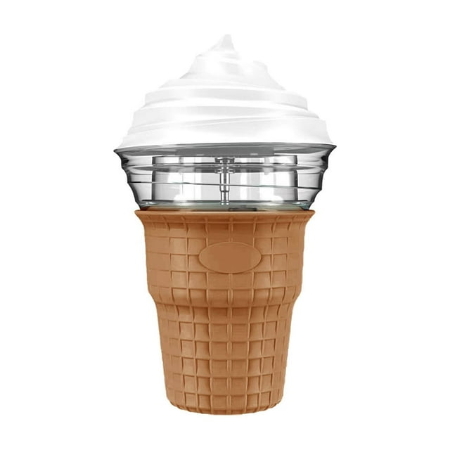 Birdeem Petite Machine à Crème Glacée Maison Originalité Machine à Crème Glacée Maison Machine à Yogourt à Agitation Automatique