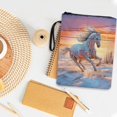 thumbnail image 4 of HELLHERO Bible Case Bag, 1 pc Polyester Fabric Zipper Book Organzoer Holder for Textbooks Paperbacks Bag, 11.42 x 8.66 Inch, 4 of 8