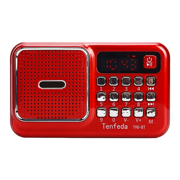 AMFM Battery Operated Radio,Portable AM FM Radio M Player Radio AMFM Shortwave Radio Ultra Responsive