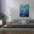 thumbnail image 4 of Epic Graffiti 'Kite Transmitted' by Rita Shimelfarb, Giclee Canvas Wall Art, 40"x54", 4 of 8