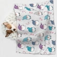 thumbnail image 6 of Naloa cute winter Gnome Dog Blanket, 3 Sizes Cat Blanket for Indoor Cats Large Medium Small Dog Gifts-Medium, 6 of 8