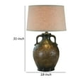 thumbnail image 5 of Sila 31 Inch Table Lamp - Pitcher Base - Textured Black - Handles - Drum Shade, 5 of 5