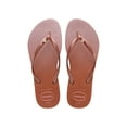 thumbnail image 3 of Havaianas Women's Slim Prism Flip Flop Sandal, Crocus Rose, Size 6 Women's, 3 of 6