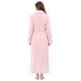 thumbnail image 3 of AMITOFO Plush Robes for Women Soft Warm Fleece Bathrobe Ladies Long Comfy Spa Bath Robe Housecoat, 3 of 9