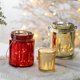 thumbnail image 4 of Christmas Candle Holders Indoor Xmas Elk Tree Stars Decor Tea Light Candle Jar for Centerpieces Party Decoration Votive Candle, 4 of 5