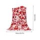 thumbnail image 3 of Manta de Franela para San Valentín, Suave, Cálida y Acogedora, Color Rojo, Rosa y Blanco, de 99 X 130 Cm, con Diseño de Corazón Romántico, Ideal Como Regalo para Parejas y Amantes., 3 of 6
