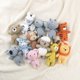 thumbnail image 2 of Handmade Rabbit Monkey Crochet Wool Animal Stuffed Plush Toy Baby Soothing Baby Sleeping Plush Toy Gifts for Kids Birthday, 2 of 5