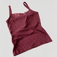 thumbnail image 5 of Bulit-in Bra Floral Tank Tops for Women Summer Spaghetti Strap Lace Trim Cami Shirts Sleeveless Dressy Casual Blouses, 5 of 5