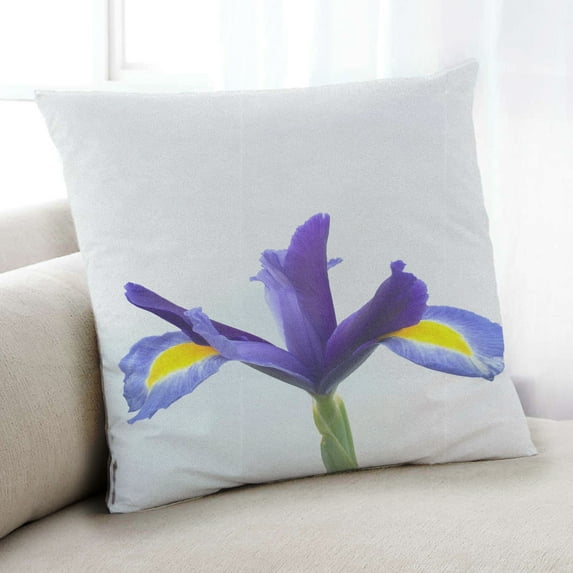Ahgly Company Plants Flower Indoor Throw Pillow, 18 inch by 18 inch