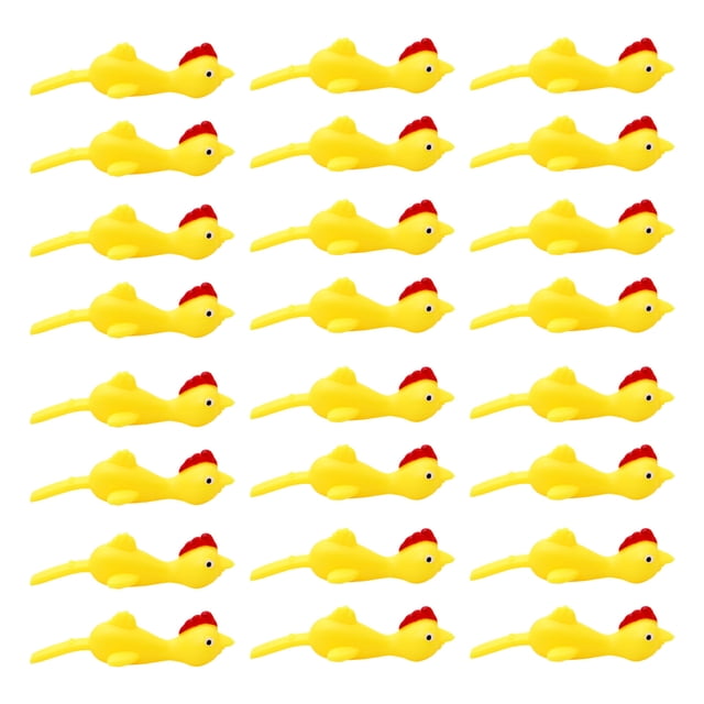 Sling Shot Chicken Toys Eyección creativa Chicken Fidget Toy Light Rubber Wmkox8yii shdjk3303