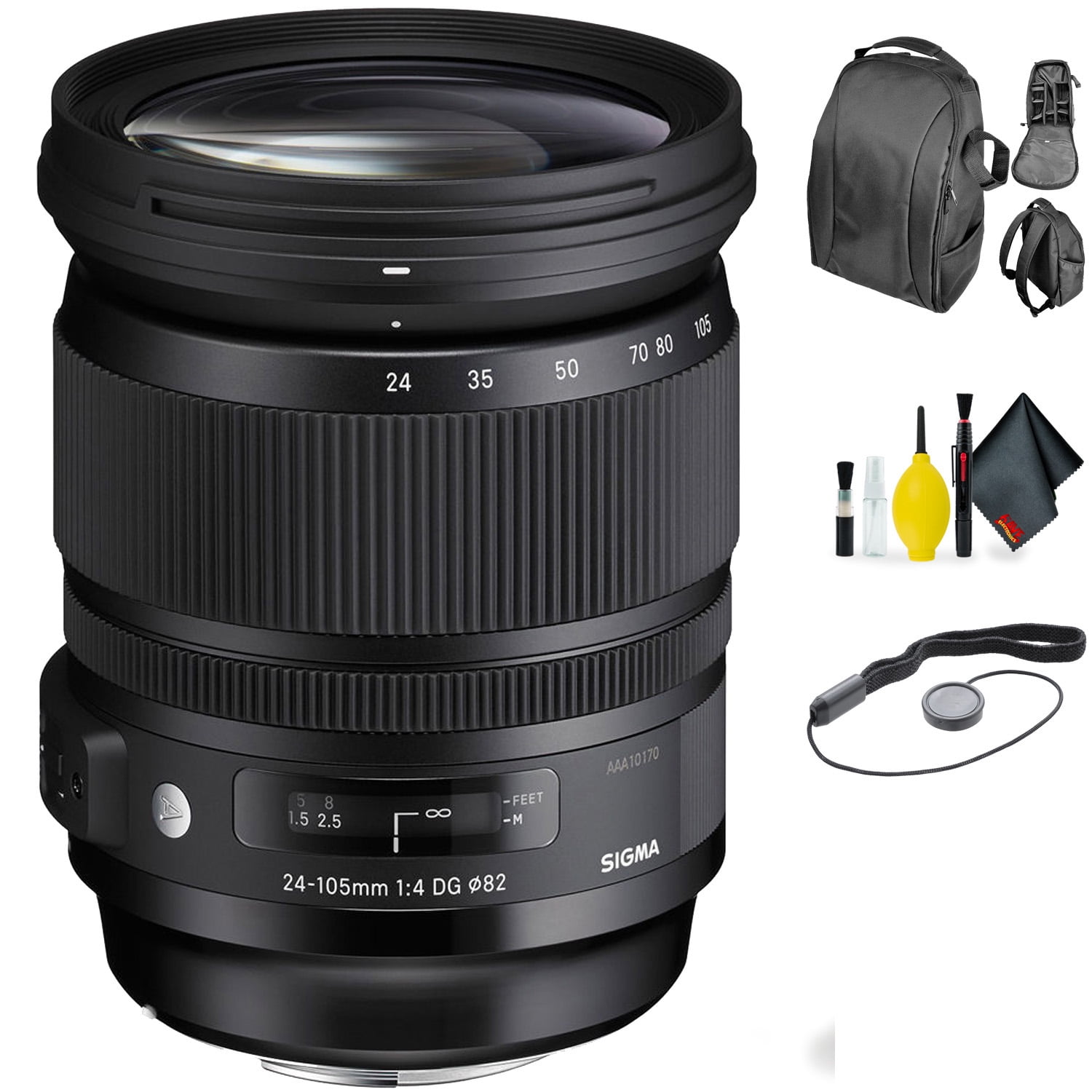 SIGMA 24-105 F/4 DG OS HSM for Sony + Deluxe Lens Cleaning Kit