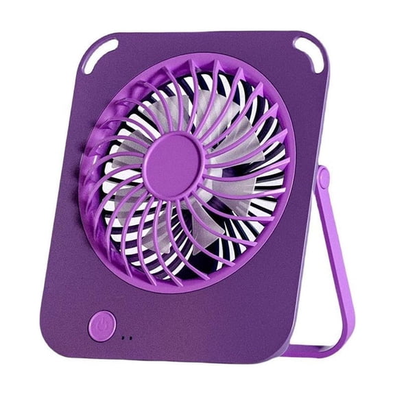 USB Rechargeable Desktop Cooling Fan, High Velocity Quiet Small Table Fan for Office Dormitory, Portable Air Circulator for Home Desk Bedroom